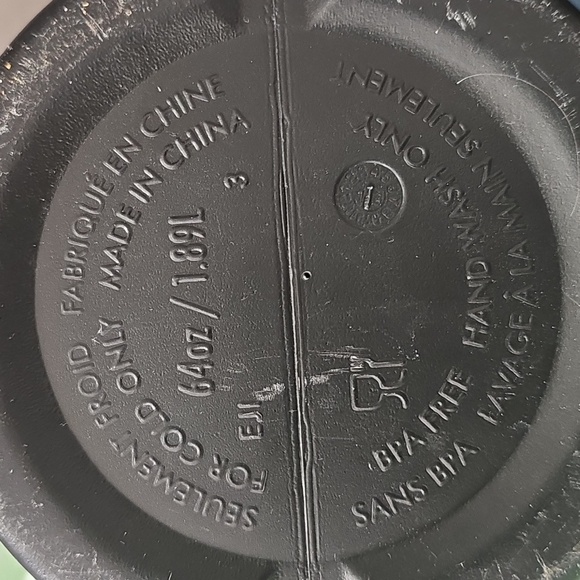 Nike sports drink holder with handle. 64 fl oz. Black and white - Picture 4 of 7